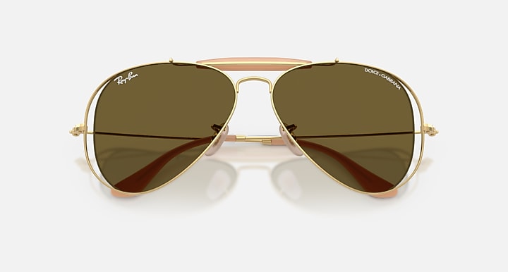 Ray-Ban RB3029M 001/73 x Dolce & Gabbana - Vista frontal cerrada