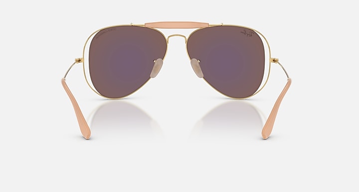 Ray-Ban RB3029M 001/8N x Dolce & Gabbana - Vista trasera