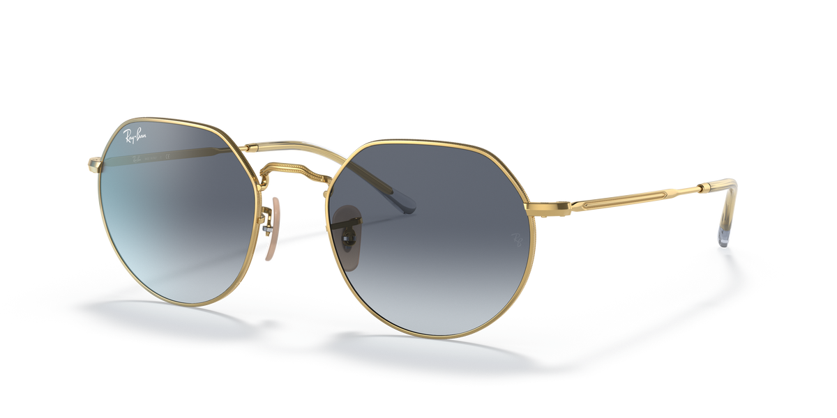 Gafas de Sol Ray-Ban JACK RB3565 001/86 55 20 — vista tres cuartos