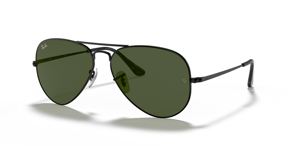 Gafas de Sol Ray-Ban AVIATOR METAL II RB3689 914831 62 14 — vista tres cuartos