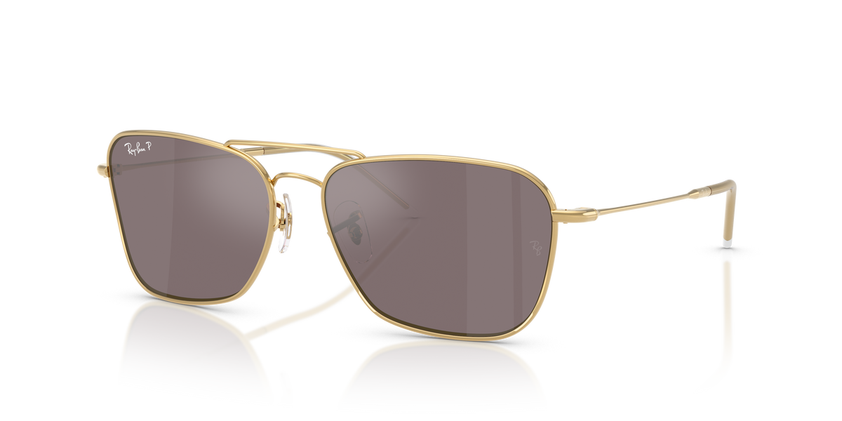 Gafas de Sol Ray-Ban CARAVAN REVERSE RBR0102S 001/LB — vista tres cuartos