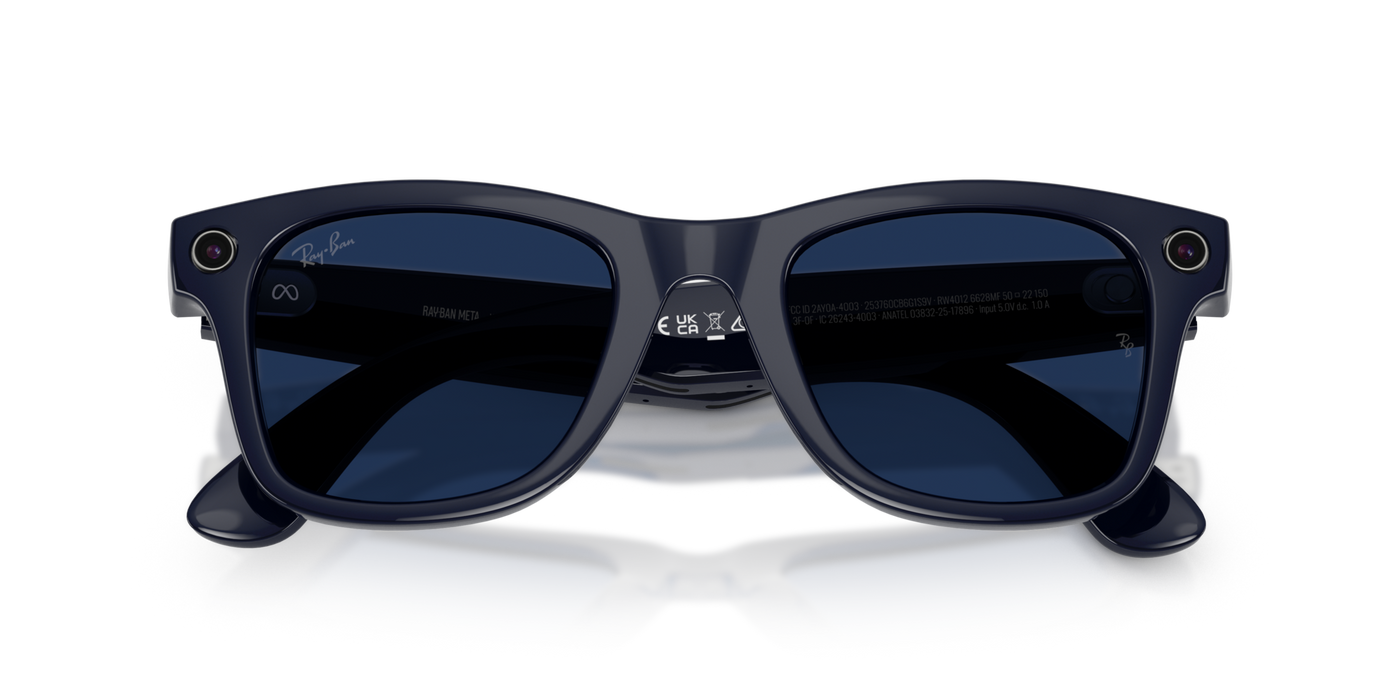 Sunglasses Ray-Ban Meta Wayfarer RB4012 6628MF 53 22