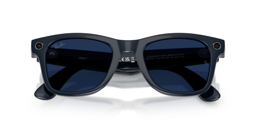 Sunglasses Ray-Ban Meta Wayfarer RB4012 6628MF 53 22