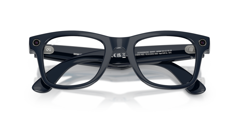 Sunglasses Ray-Ban Meta Wayfarer RB4012 6628MF 53 22
