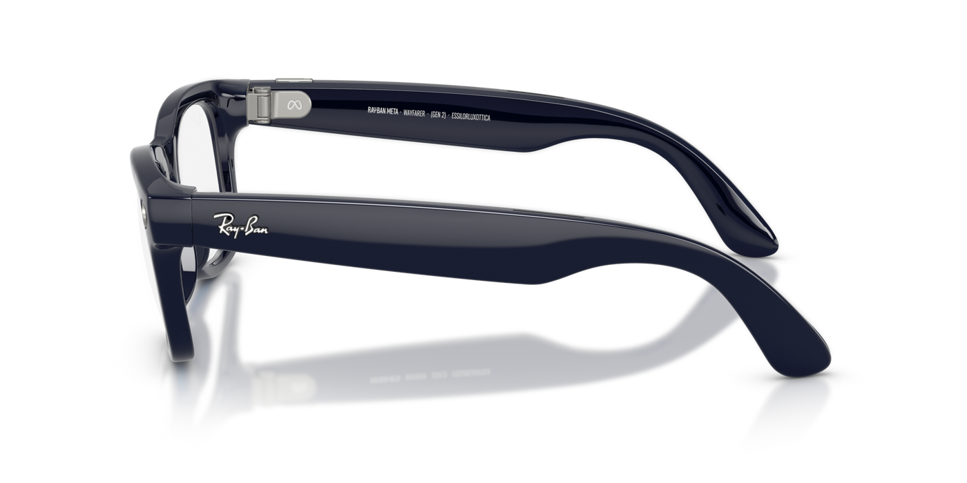 Sunglasses Ray-Ban Meta Wayfarer RB4012 6628MF 53 22