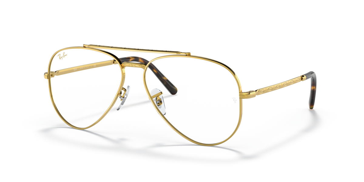 Prescription Glasses Ray-Ban NEW AVIATOR RX3625V 3086 55 14