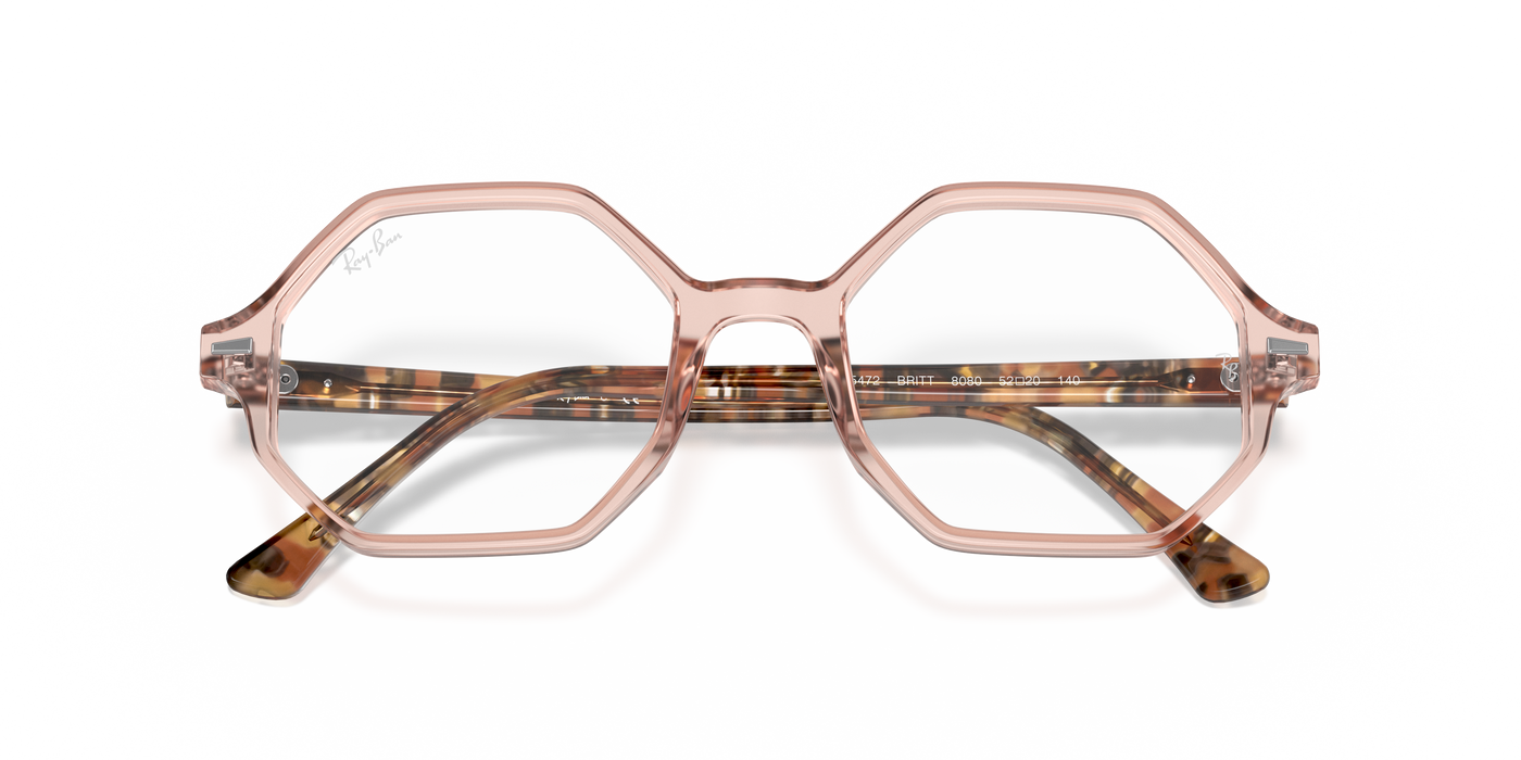 Gafas Graduadas Ray-Ban Britt RX5472 8080 52 20