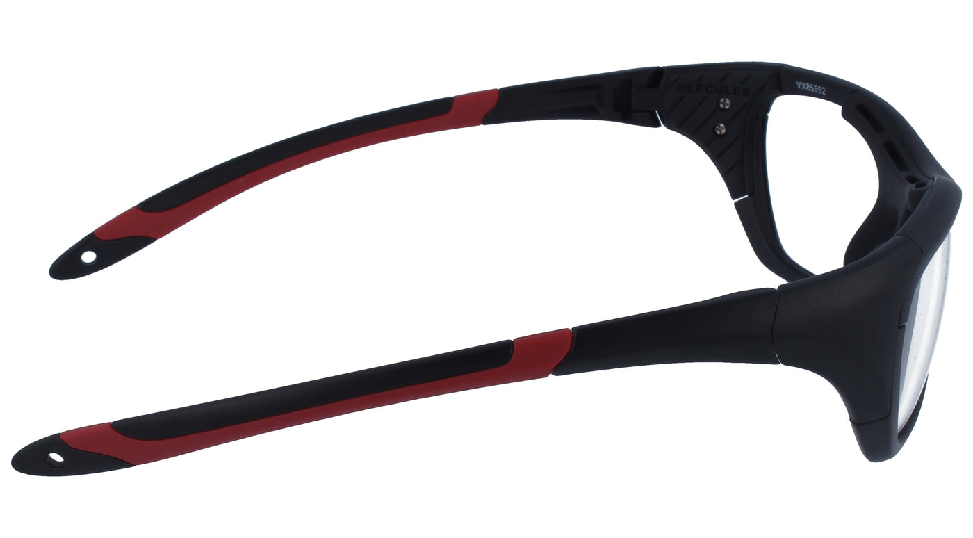Gafas Graduadas Ver Sport Hercules Evo Vx Negro Mate/Rojo 55 18