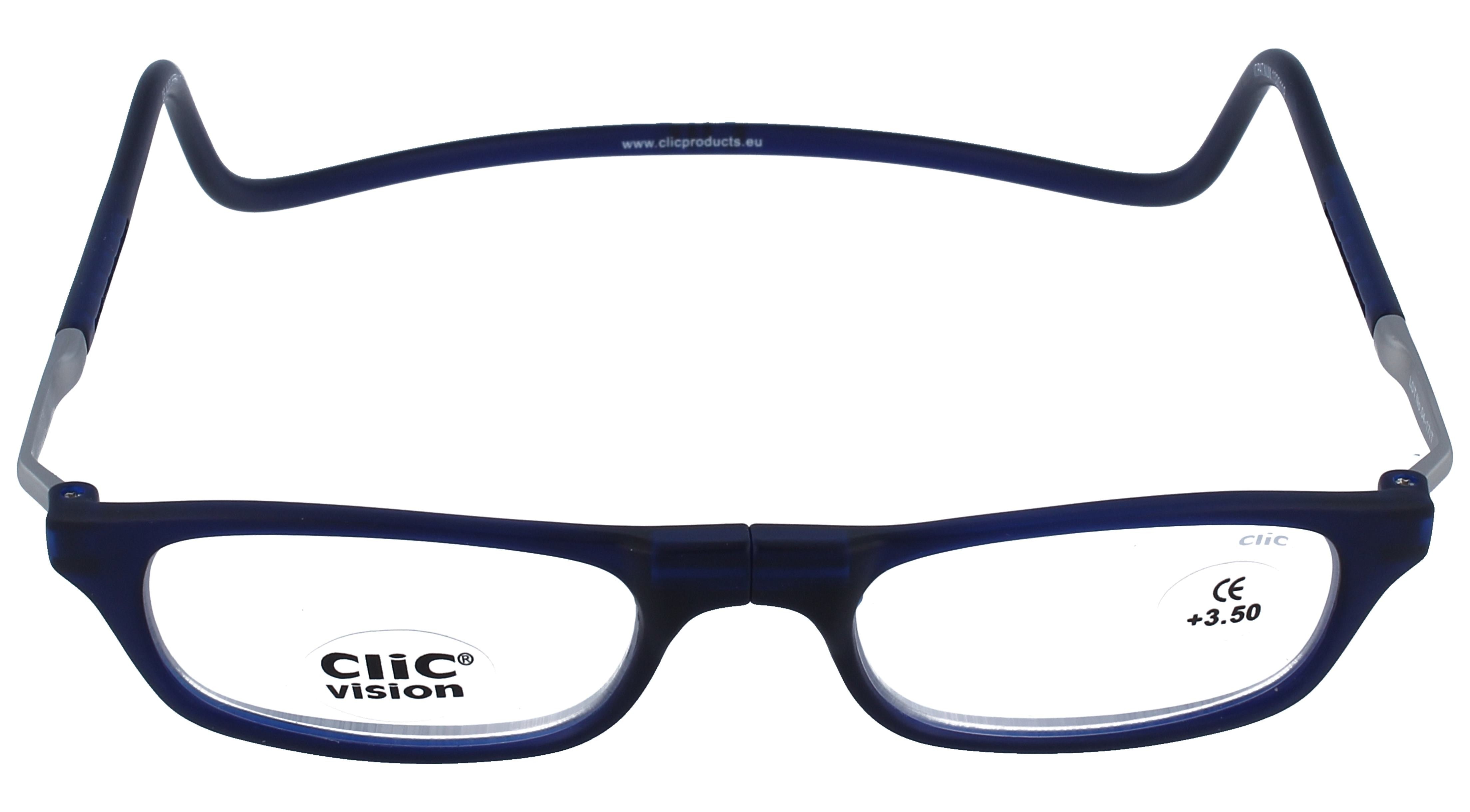 Prescription Glasses Clic Visión Azul Oscuro