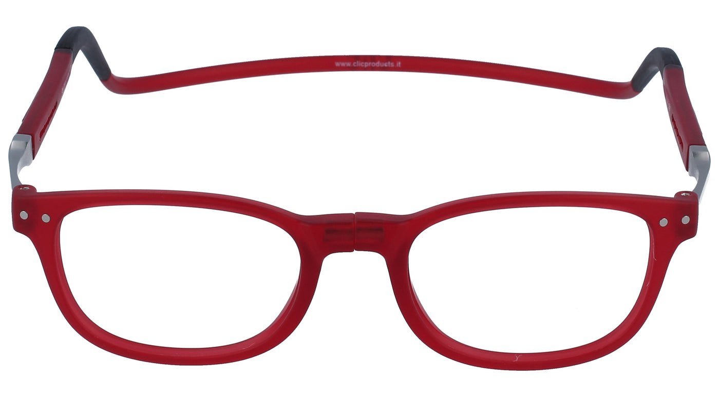 Prescription Glasses Clic Flex Wallstreet Rojo