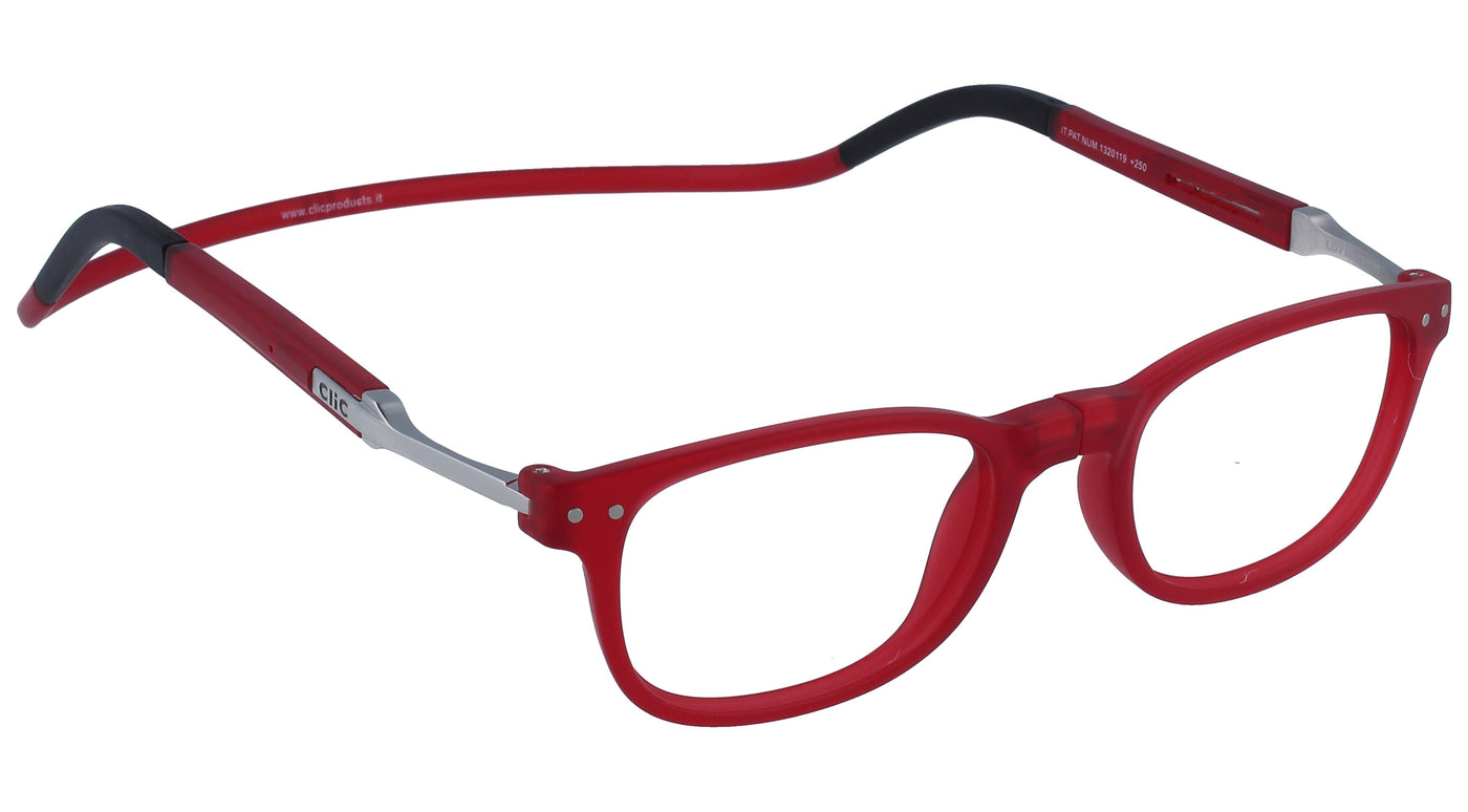 Prescription Glasses Clic Flex Wallstreet Rojo