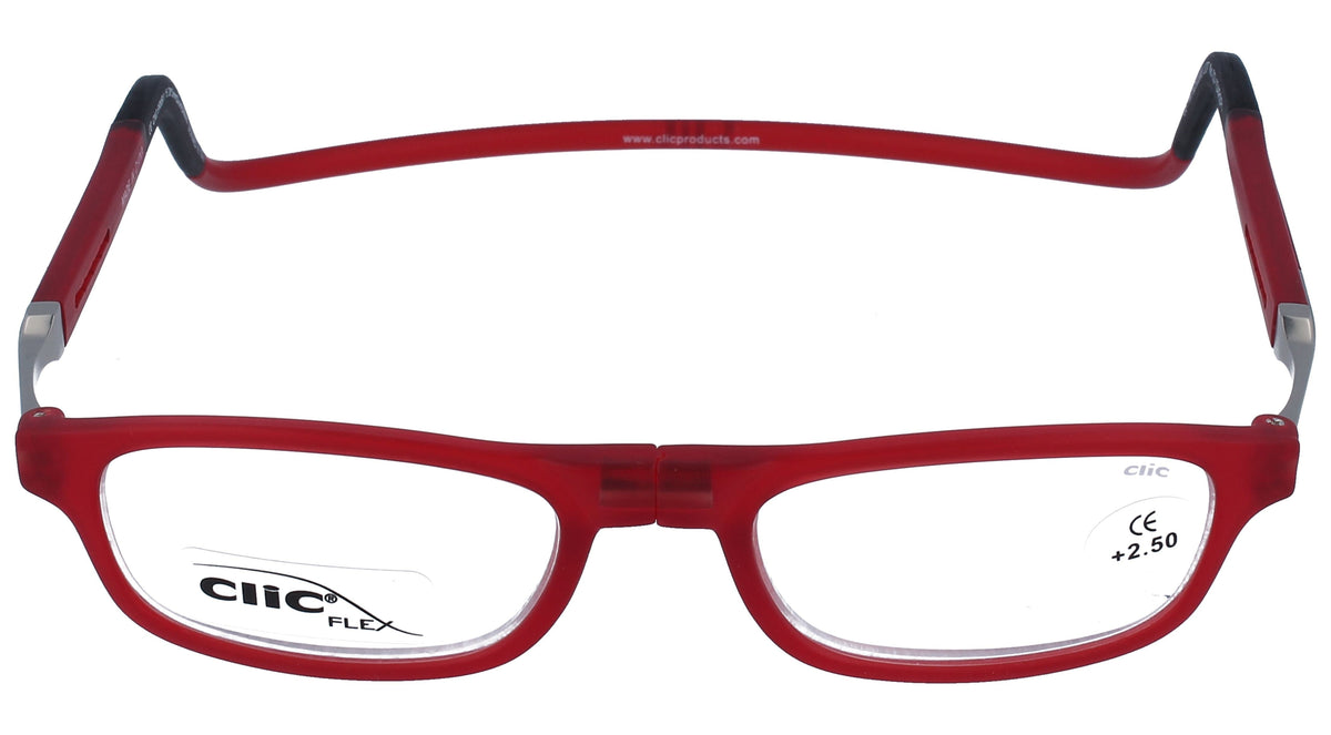 Gafas Graduadas Clic Flex Rojo - vista 2