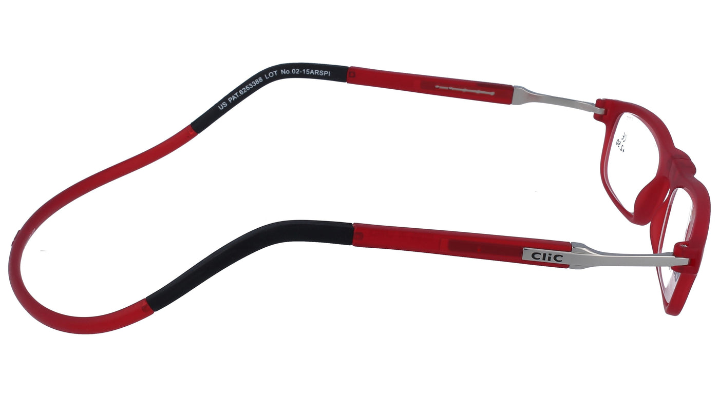 Gafas Graduadas Clic Flex Rojo