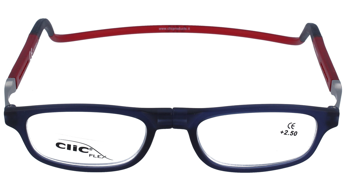Gafas Graduadas Clic Flex Azul Rojo - vista 2
