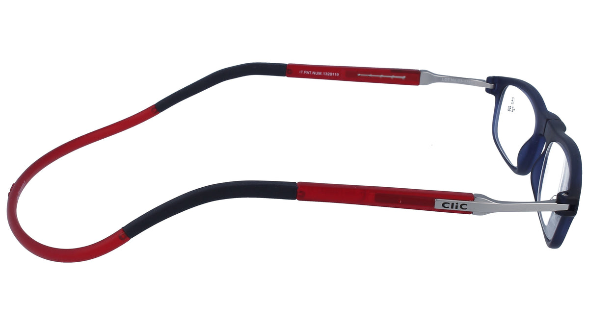 Gafas Graduadas Clic Flex Azul Rojo - vista 3
