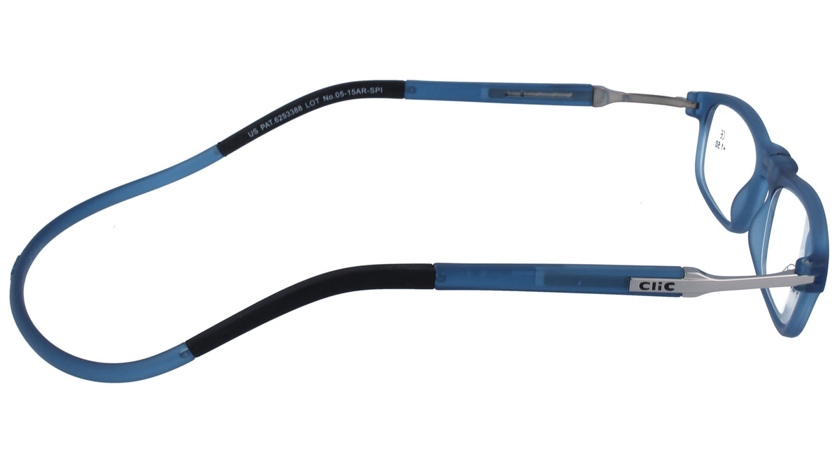 Gafas Graduadas Clic Flex Azul Claro - vista 3