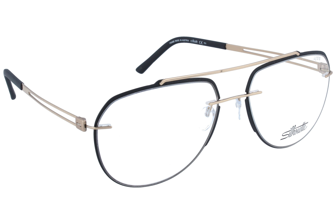 Gafas Graduadas Silhouette Aperture Accent Ring 5550 JJ 7530 57 17