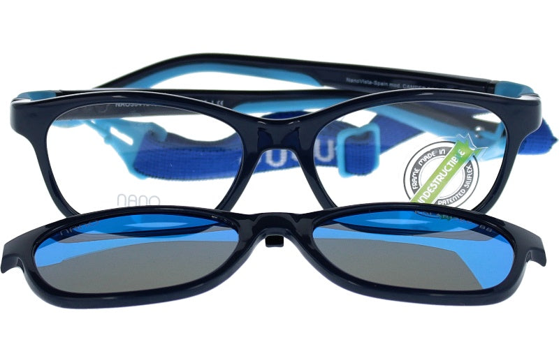 Gafas Graduadas Nanovista Camper Clip 3.0 NAO3041346SC Marino-Azul 46 14