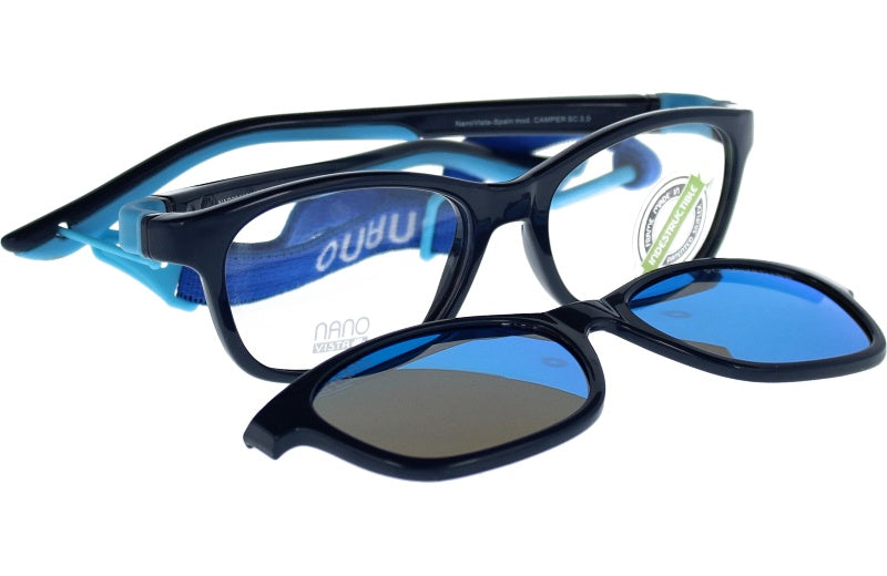 Gafas Graduadas Nanovista Camper Clip 3.0 NAO3041346SC Marino-Azul 46 14