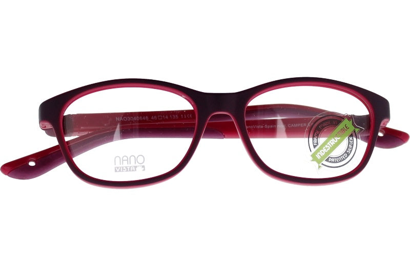Gafas Graduadas Nanovista Camper 3.0 NAO3040646 Bicolor Purpura Mate Fucsia 46 14