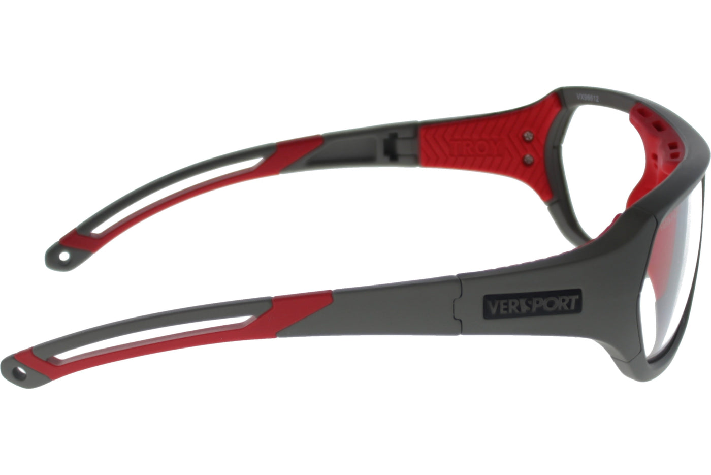 Gafas Graduadas Ver Sport Troy Vx Gris Mate/Rojo 61 18