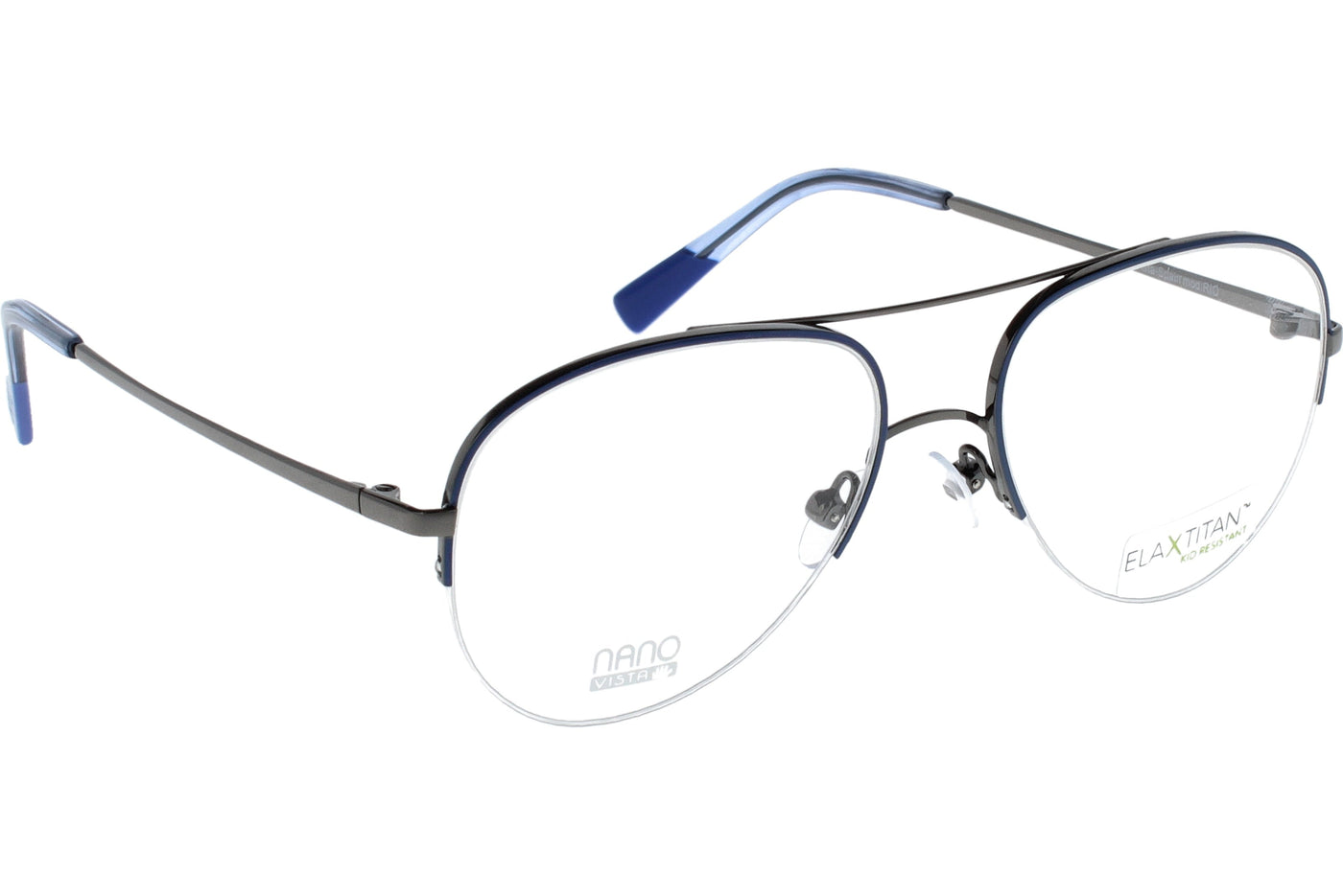 Gafas Graduadas Nanovista Rio Gun Azul 48 16
