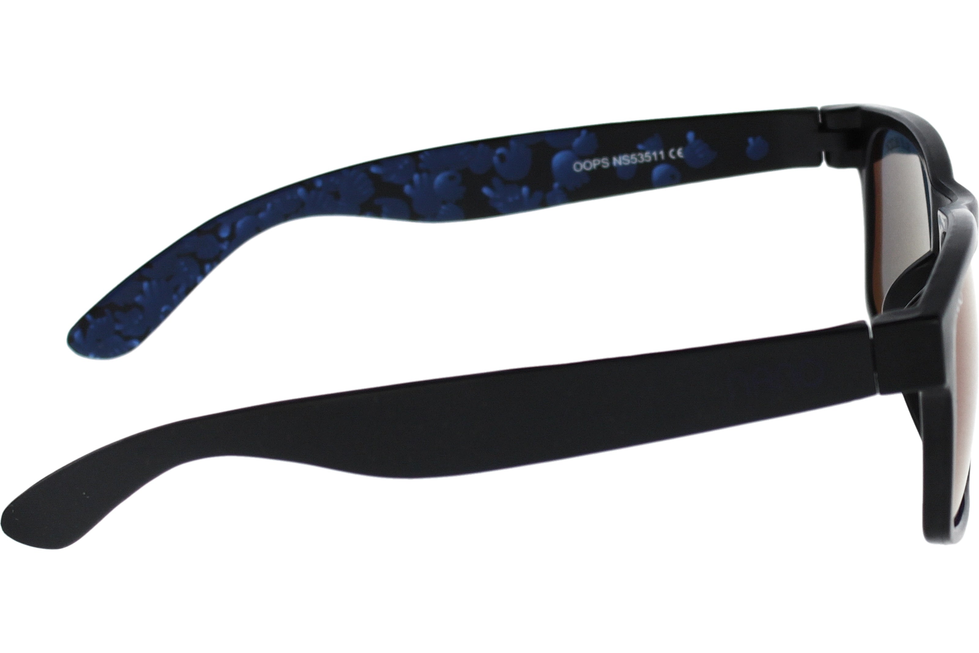 Gafas de Sol Nanovista NS Oops Negro-Azul Rvo Azul 49 18