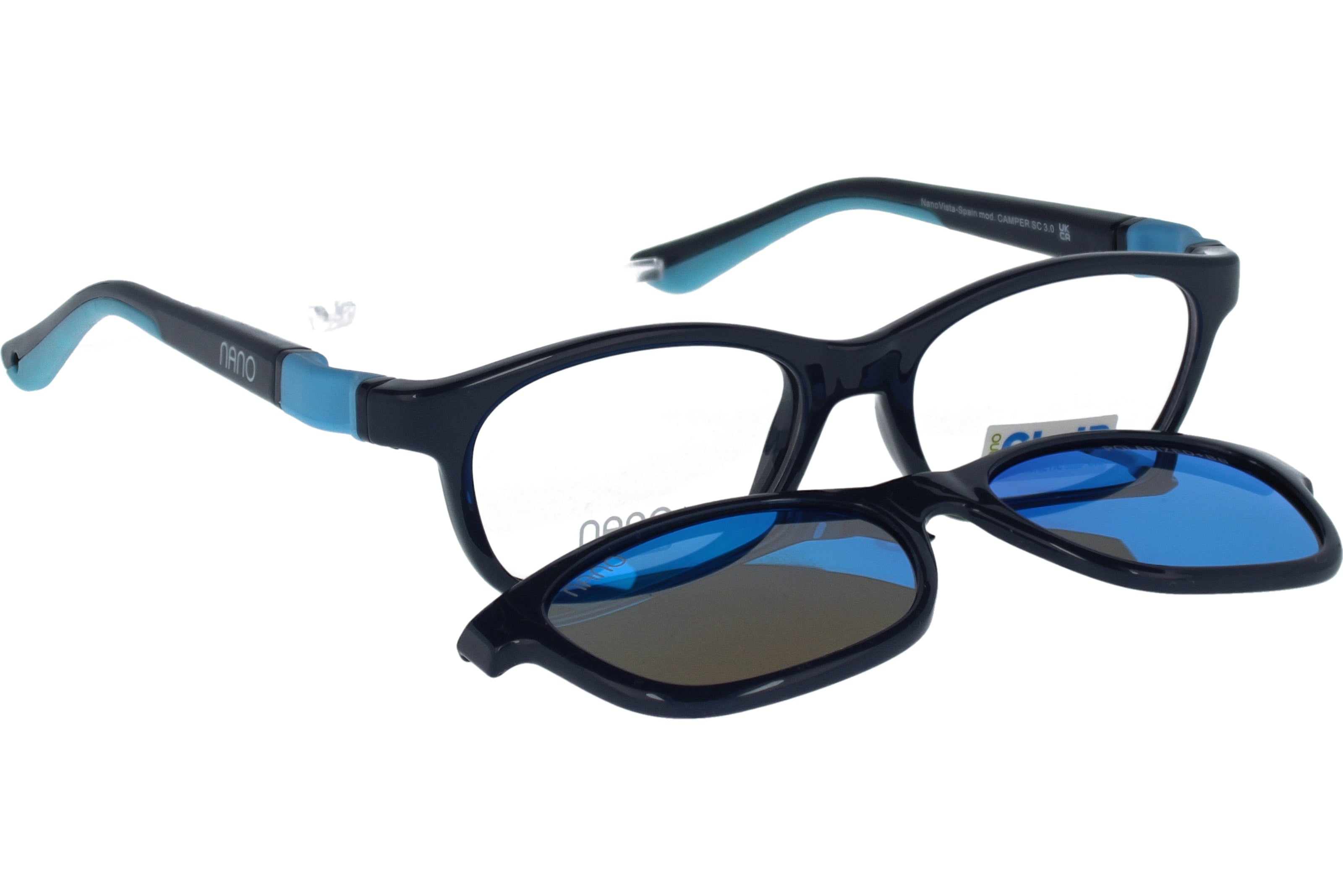 Gafas Graduadas Nanovista Camper Clip 3.0 NAO3041344SC Marino-Azul 44 13