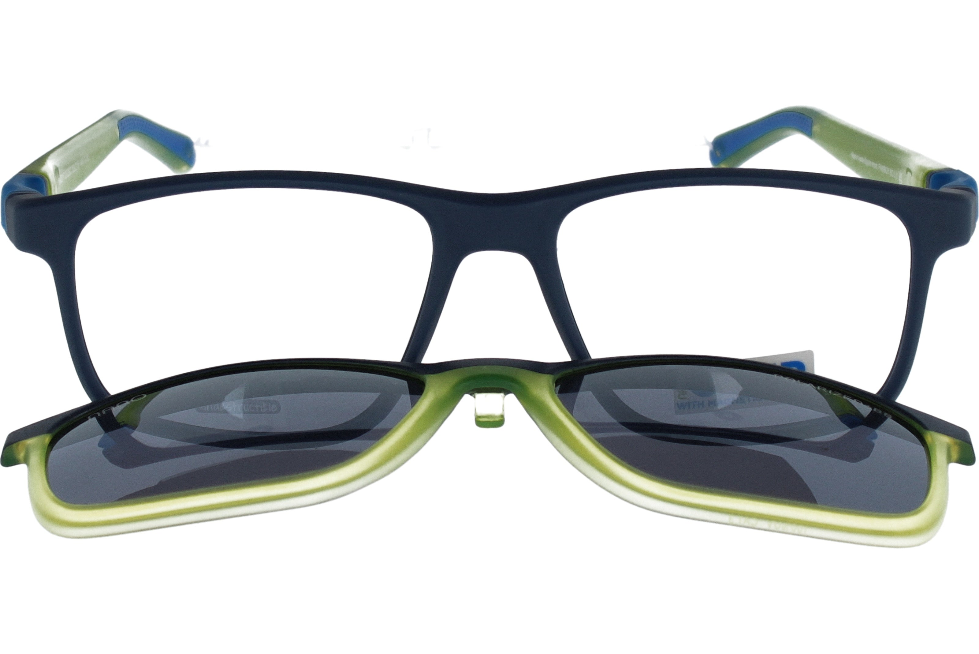 Gafas Graduadas Nanovista Fanboy Clic 3.0 NAO3171252SC Bicolor Marino Mate Lima 52 15
