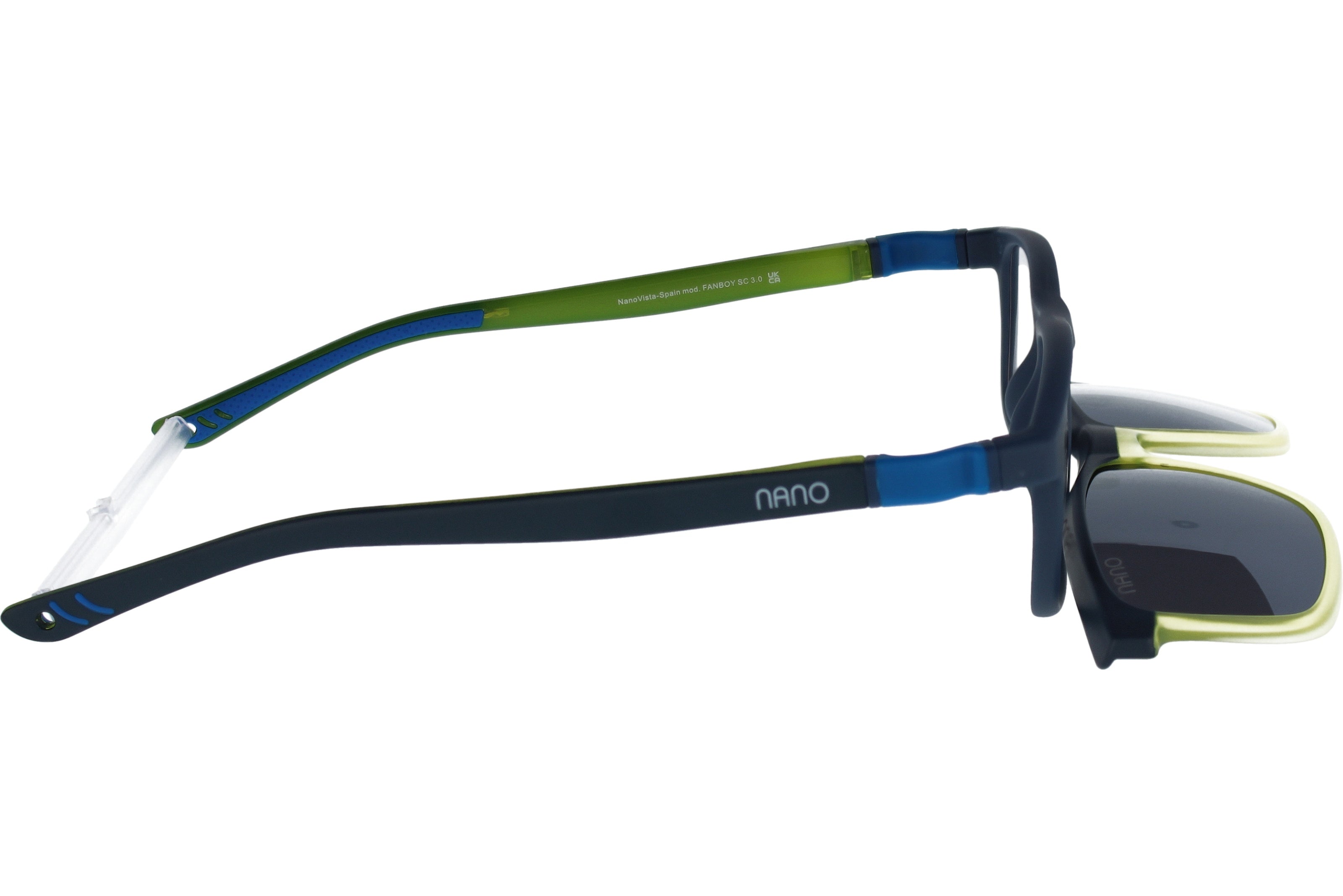 Gafas Graduadas Nanovista Fanboy Clic 3.0 NAO3171252SC Bicolor Marino Mate Lima 52 15
