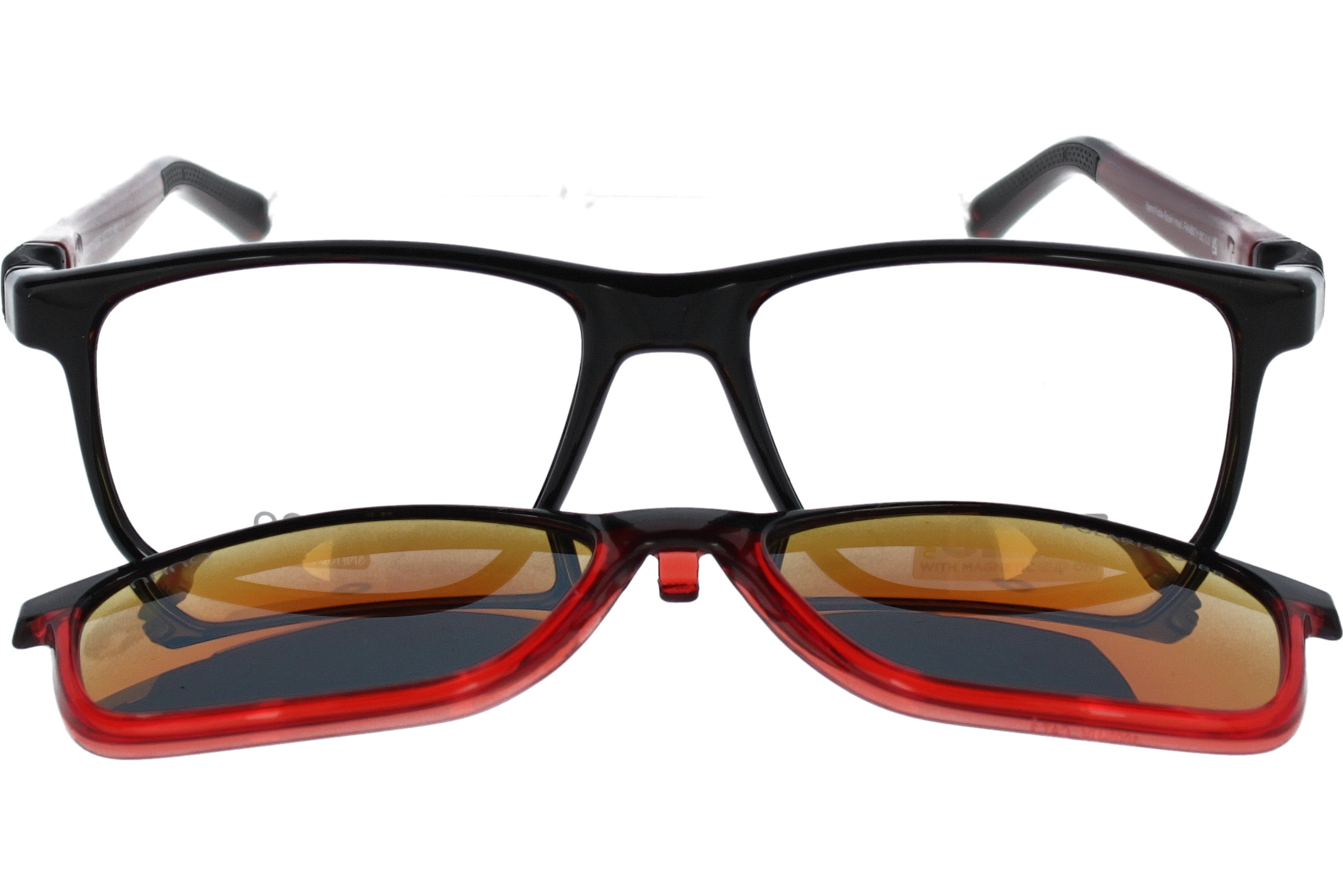 Gafas Graduadas Nanovista Fanboy Clic 3.0 NAO3171152SC Bicolor Negro Rojo 52 15