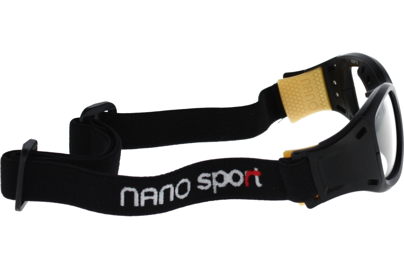 Gafas Graduadas Nanosport NS12 Negro Mate Amarillo 49 15