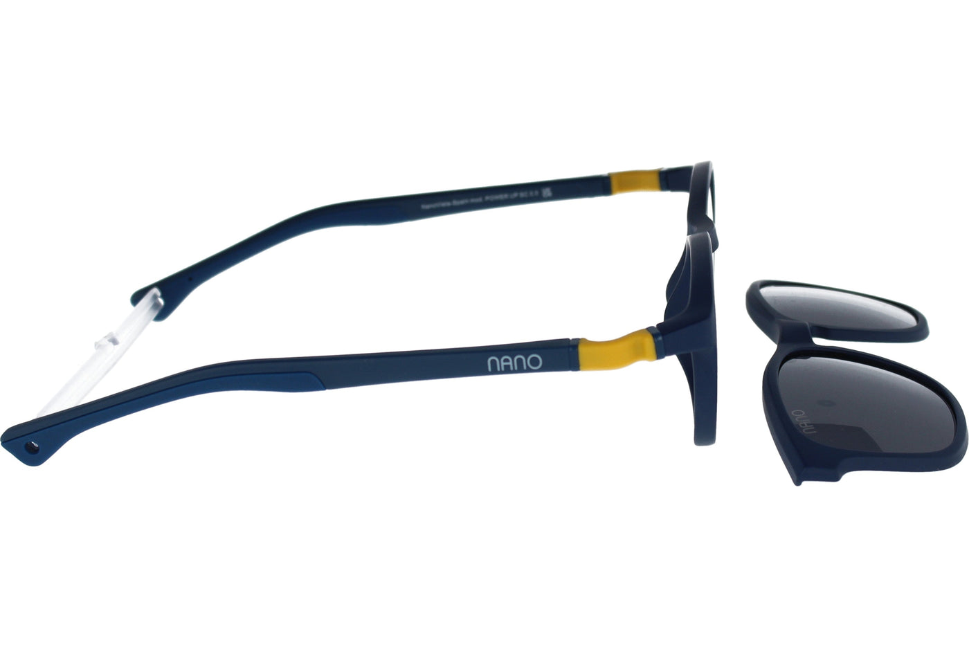 Gafas Graduadas Nanovista Power Up Clic 3.0 NAO3081350SC Marino Mate Amarillo 50 15
