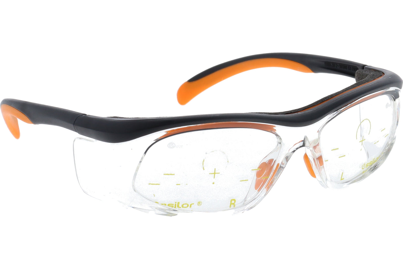 Gafas Graduadas Sperian Swing Negro Con Naranja 57 16