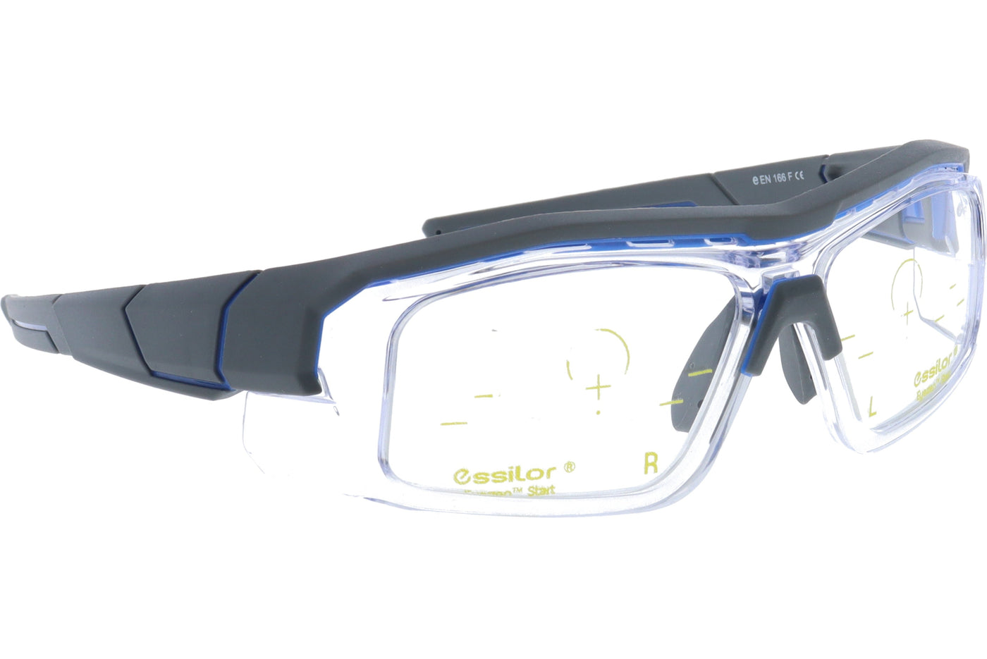 Essilor PROS4 Gris-azul 54 14