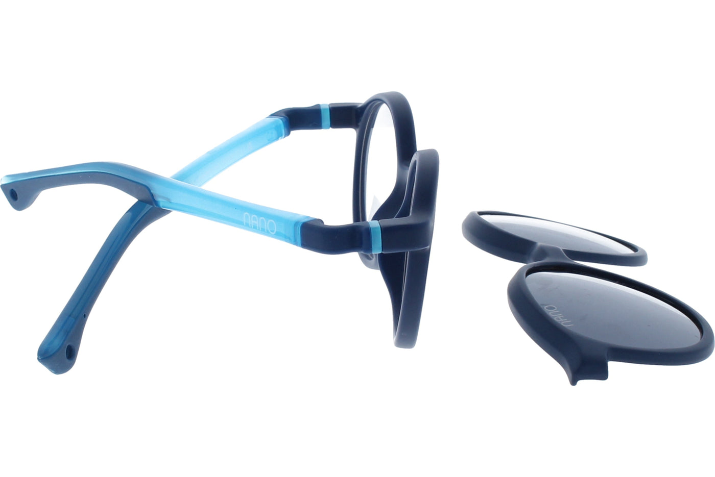 Gafas Graduadas Nanovista Flicker Clic 3.0 Marino Mate-Azul 46 14