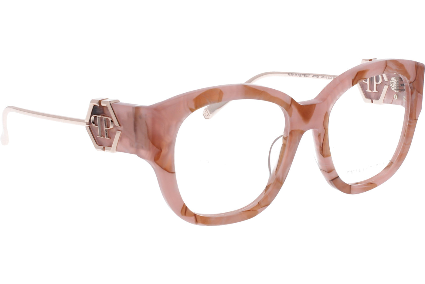 Prescription Glasses Philipp Plein Rose Venus VPP124 06Z8 54 19