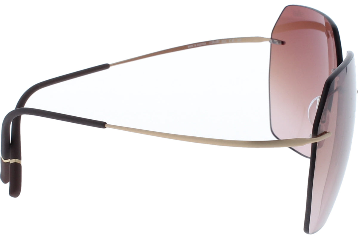 Gafas de Sol Silhouette Caleum Rimless 8745 75 7930 00 00 - vista 3