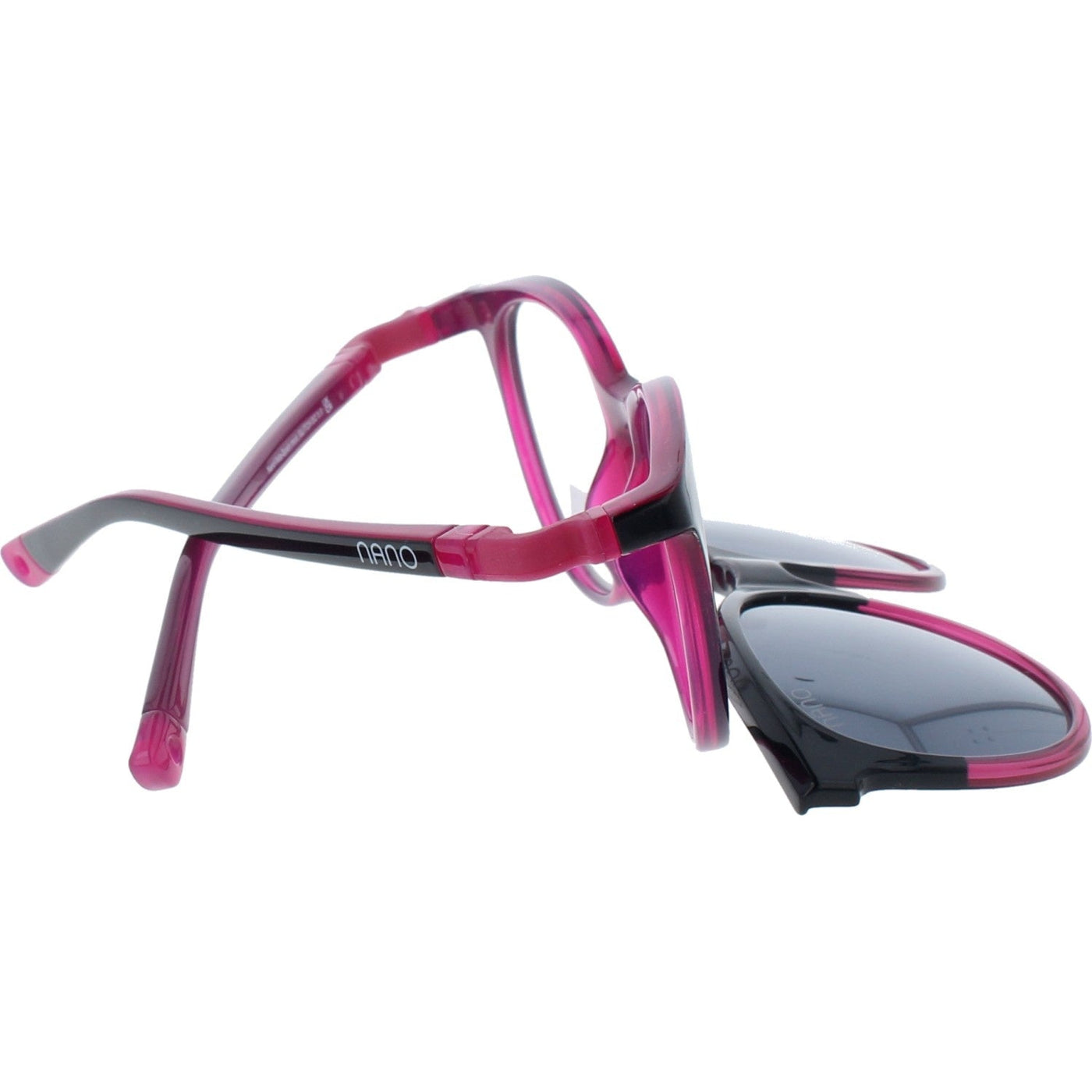 Gafas Graduadas Nanovista Glitch Clic 3.0 NAO3150650SC Bicolor Negro Frambuesa 50 17