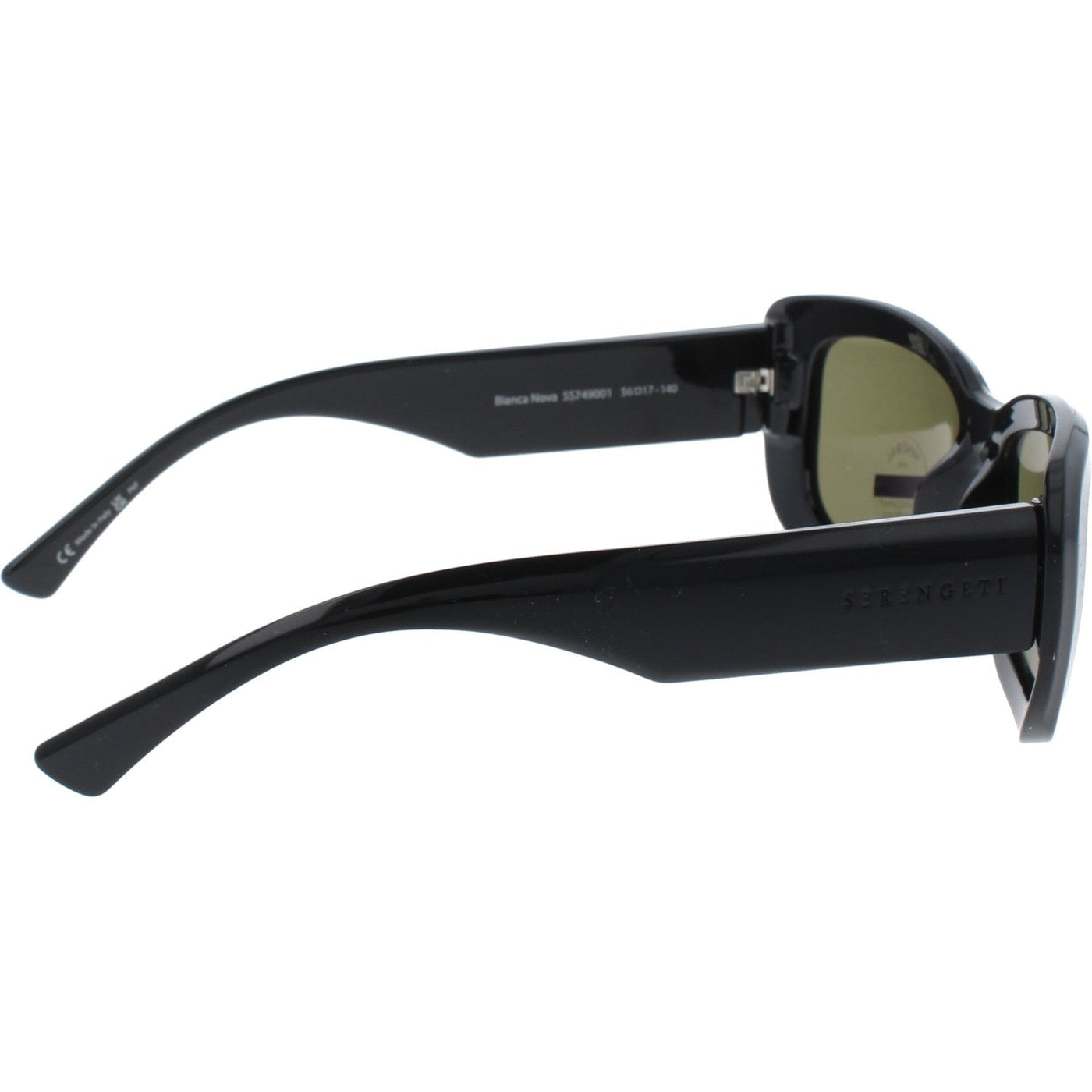 Gafas de Sol Serengeti Bianca 749001 Nova Shiny Black 56 17