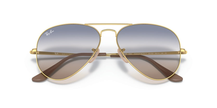 Gafas de Sol Ray-Ban Aviator Metal II RB3689 001/GD 58 14