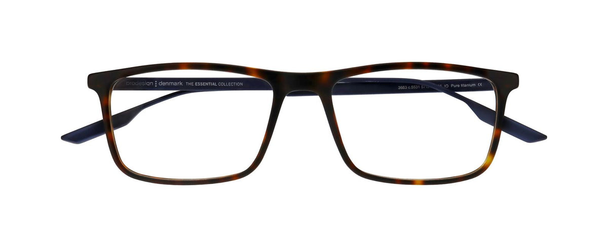 Prescription Glasses Prodesign Model 3663 5531 57 18