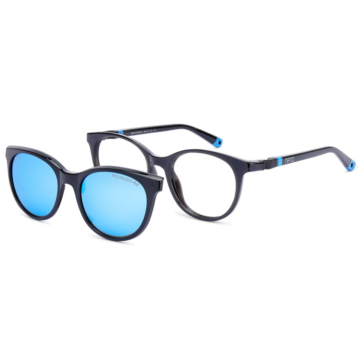 Gafas Graduadas Nanovista Glitch 3.0 NAO3150448SC Bicolor Negro-Azul 48 16