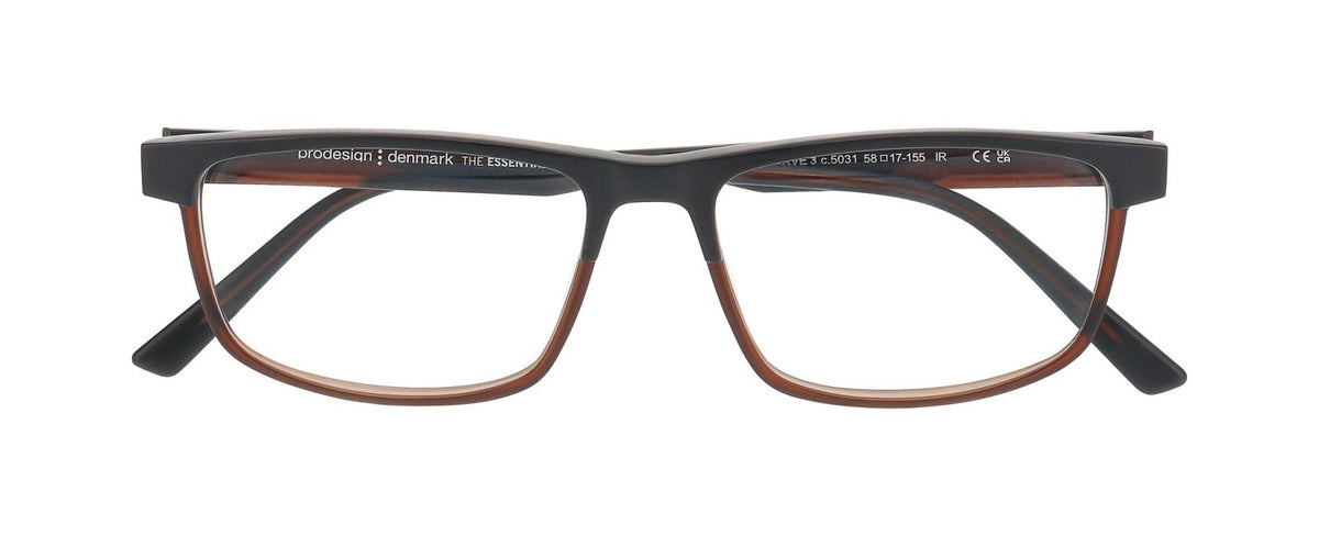 Gafas Graduadas Prodesign Carve 3 5031 58 17 Con plaquetas