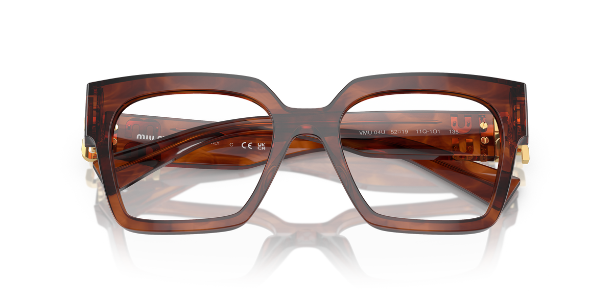 Prescription Glasses Miu Miu MU04UV 11Q1O1 52 19