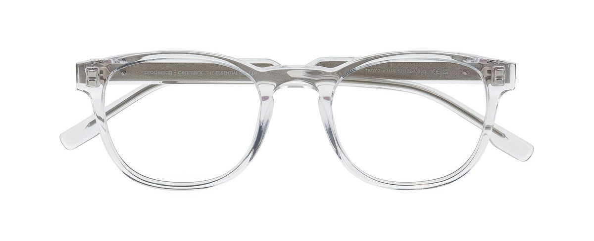 Prescription Glasses Prodesign Troy 2 1115 52 22 Con plaquetas