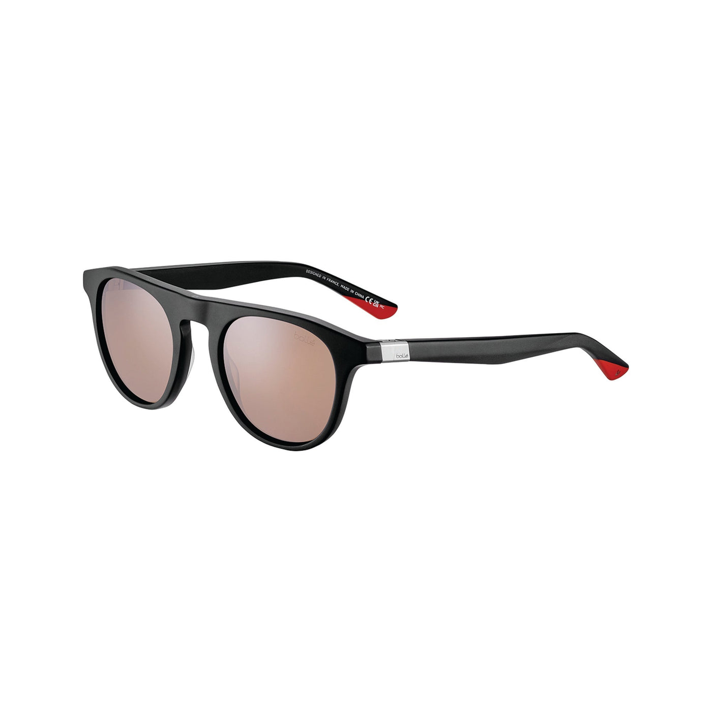 Gafas de Sol Bolle Nerox 8 BS177001 Matte Black Red 50 22