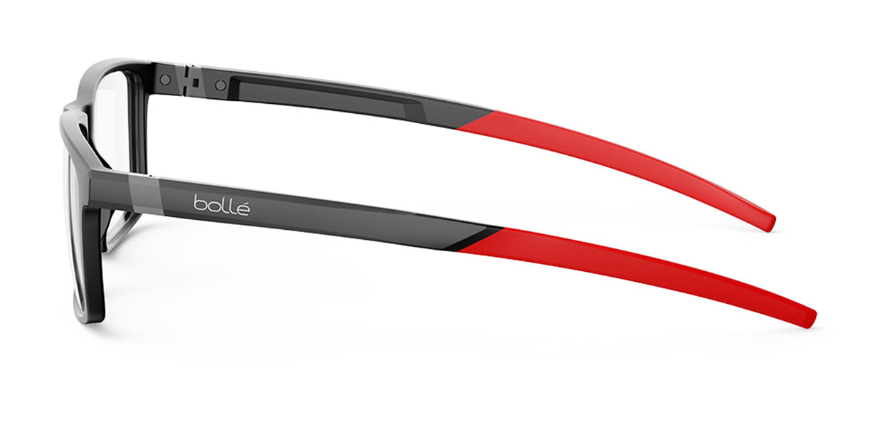 Gafas Graduadas Bolle Emeral 01 BV011001 Black Matte Red 56 16