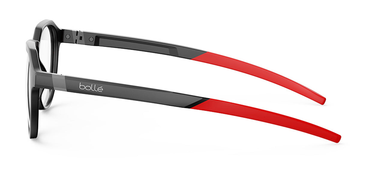 Gafas Graduadas Bolle Emeral 02 BV012001 Black Matte Red 50 20