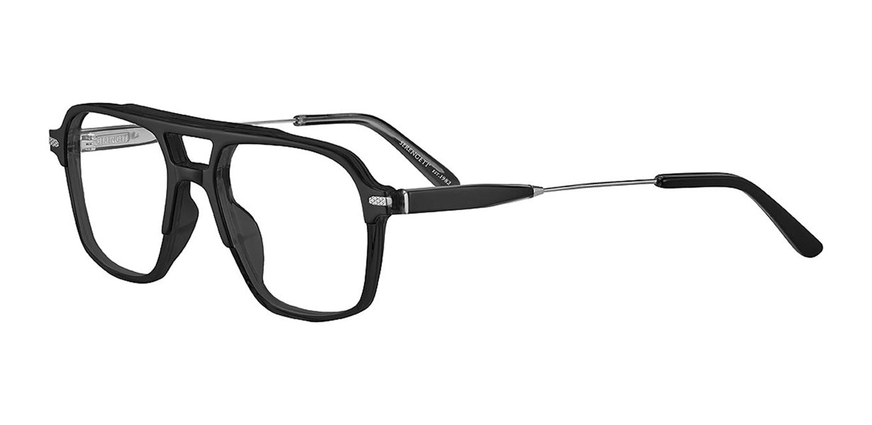 Gafas Graduadas Serengeti James Optique 613001 Shiny Black 55 18